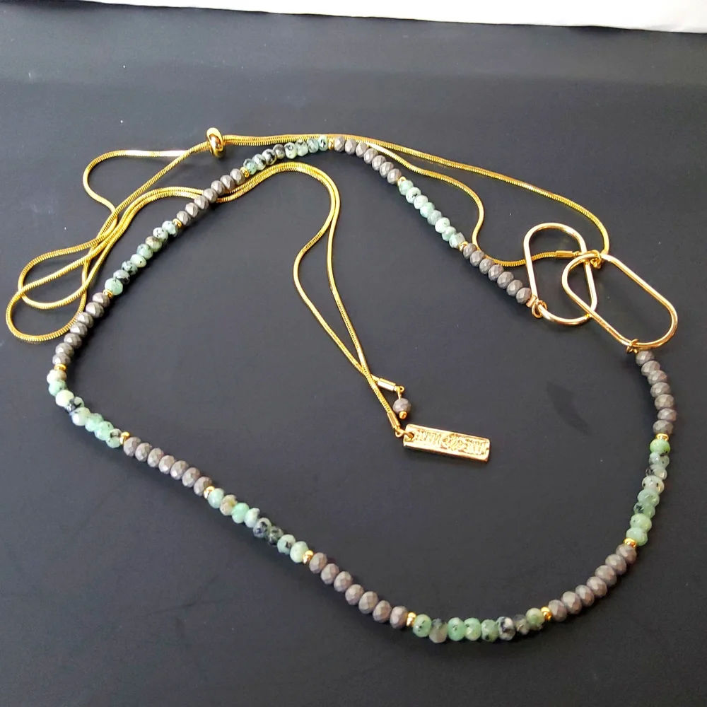 JANE MARIE NWOT goldtone necklace - Picture 4 of 8